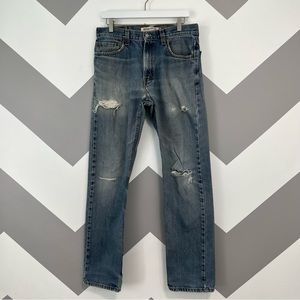 Vintage 505 Levi’s High Waist fit Distressed Jeans
